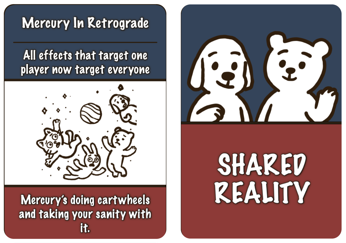 Shared Reality card